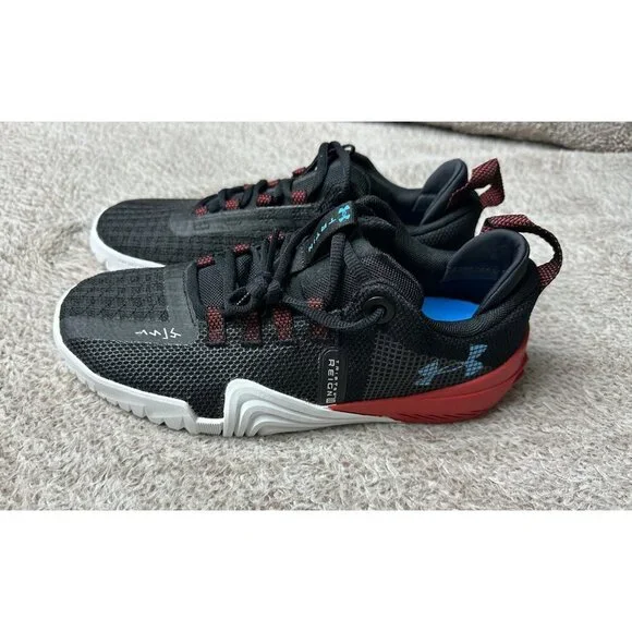 Under Armour Women's Reign 6 Training Shoes Size 8.5 Black New - Picture 9 of 14